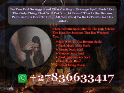 Top 10 Revenge Spells for Instant Karma +27836633417